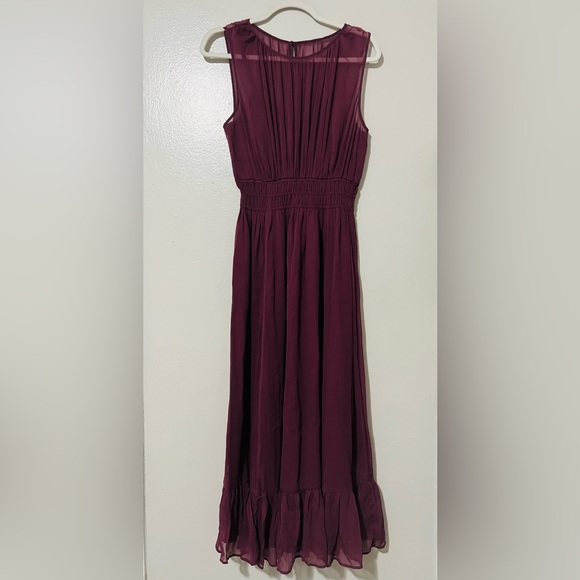 A & F Easy High-Neck Midi Dress - Size Small TALL - Picture 6 of 7